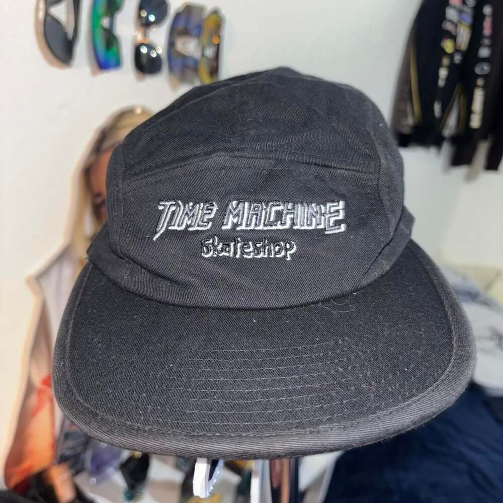 The Classics Yupoong Time Machine Skateshop 5-Panel Cap
